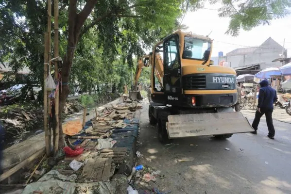 Penertiban Pasar Sipon di Kecamatan Cipondoh, Kota Tangerang. (Dok: Humas Pemkot Tangerang)