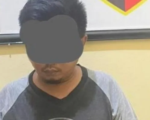 Pengedar sabu berinisial A (36) ditangkap.(Ist)