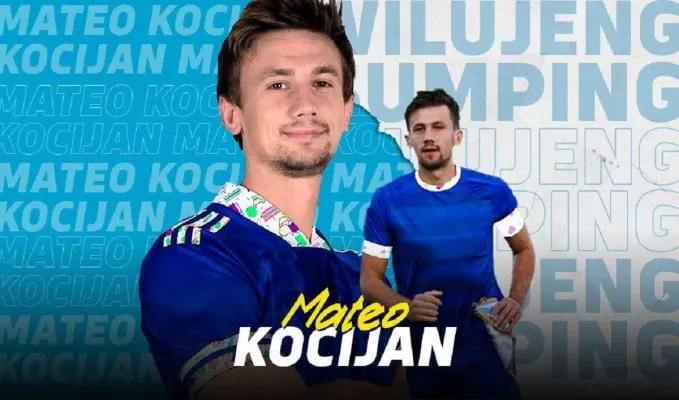 Pemain asal Kroasia, Mateo Kocijan resmi direkrut Persib untuk Liga 1 musim 2024/2025. (Dok. Persib)