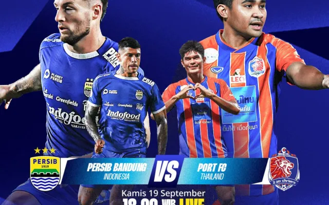 Ilustrasi link live streaming Persib vs Port FC di ACL 2. (X/@officialRCTI)