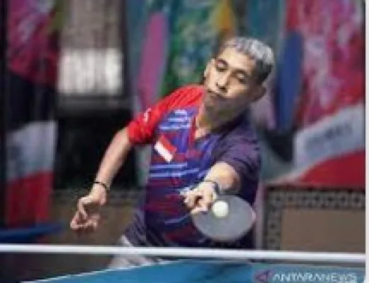 Atlet Disabilitas Tenis Meja, Dian David Mickael Jacobs (45) semasa hidup.(Ist)