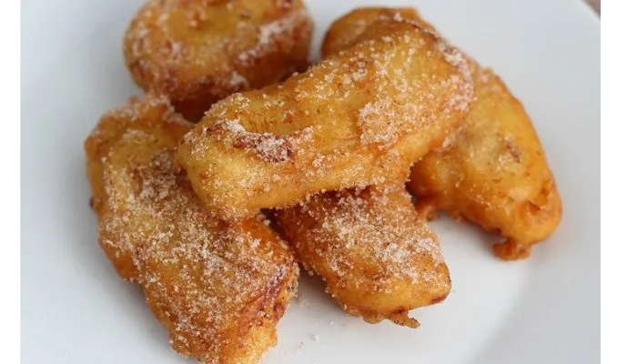 Pisang goreng jadi dessert terenak di dunia. (Pinterest/recipesformen)