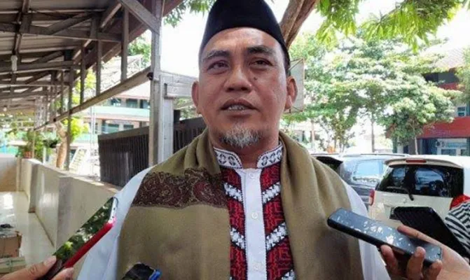 Enting Abdul Karim, Hidup sehat Ponpes, para Kiyai mempunyai peranan penting hilangkan mainset Ponpes kumuh. (Foto/fsppkotaserang) 