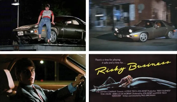 Porsche 928 legendaris yang dikendarai Tom Cruise di film Risky Business ini akan dilelang. (Foto/Autoblog)