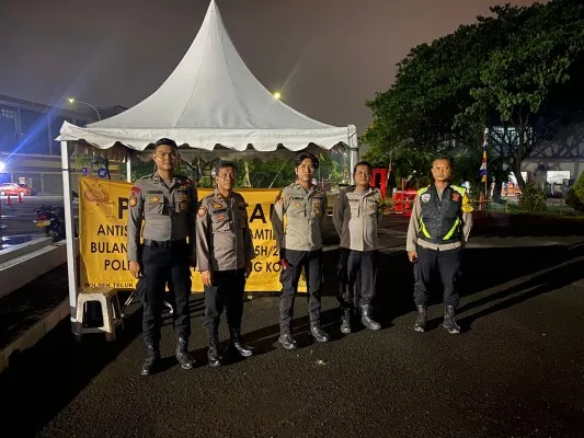 Posko siaga selama bulan ramadhan yang digelar Polres Tangsel untuk menjaga kamtibmas di wilayah tersebut (Foto/ist)