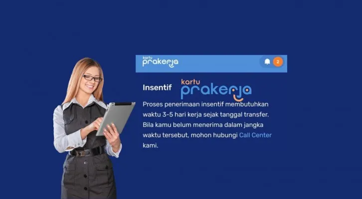 Dapat saldo dana gratis Prakerja Rp600.000 dari pemerintah insentif tahap pertama cair ke rekening bank atau e-wallet. (Prakerja / Syarif Pulloh A)