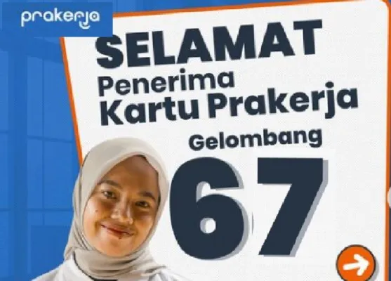 Selamat, saldo dana Rp700.000 ngalir deras ke dompet elektronik kamu sekarang juga. Uang gratis tersebut berasal dari insentif Prakerja 2024. (Instagram/@prakerja.go.id)