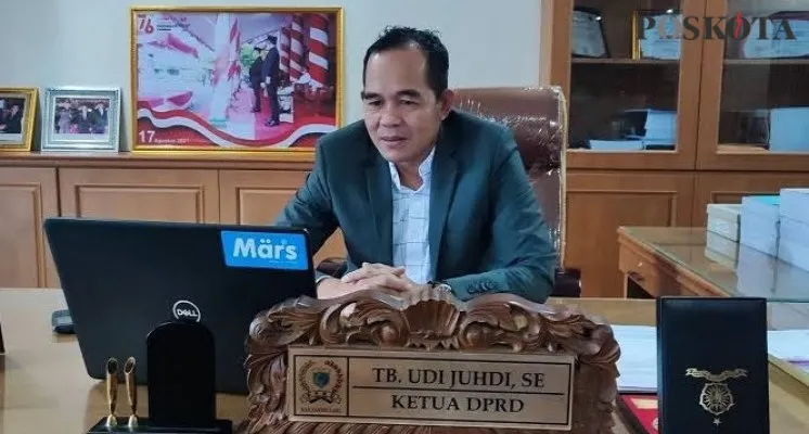 Ketua DPRD Pandeglang, Tubagus Udi Juhdi. (Foto: Samsul Fatoni).