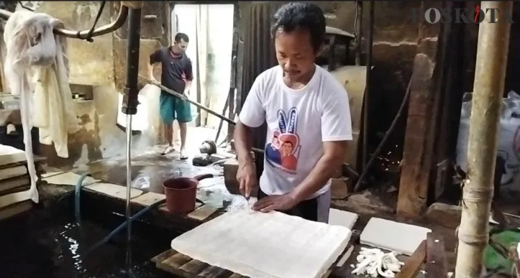 Salah satu pabrik tahu di Utan Kayu Utara, Matraman, Jakarta Timur (Ardhi)