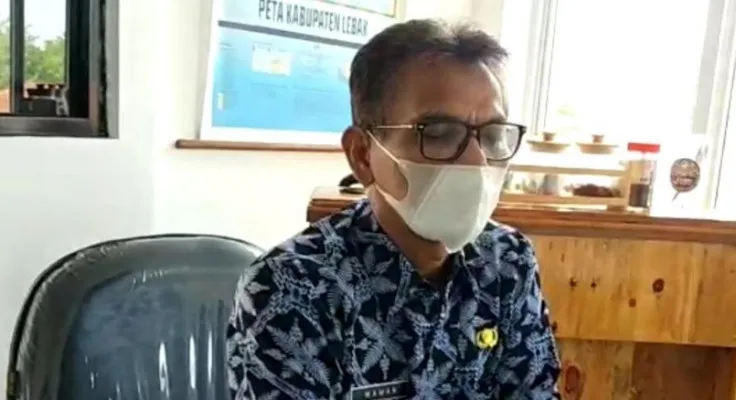 Kepala Dindik Lebak Wawan Ruswandi (yusuf permana)