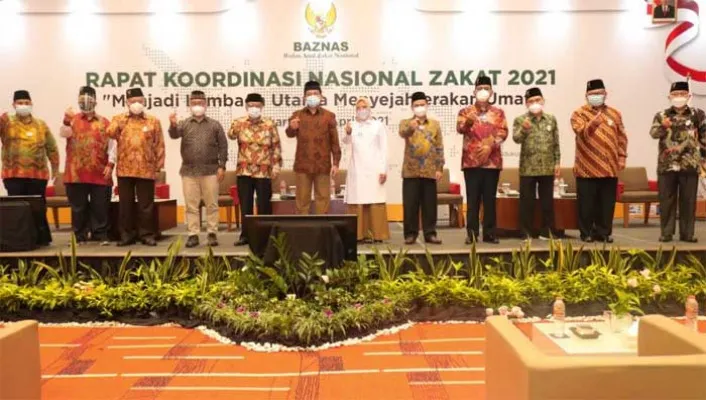 Kegiatan Rakornas Baznas 2021 .(Ist)