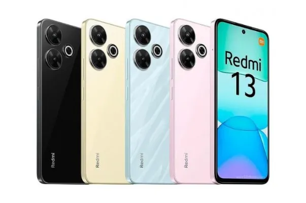 Spesifikasi dan harga terbaru hp Xiaomi Redmi 13, salah satu rekomendasi hp murah. (GSM Arena)