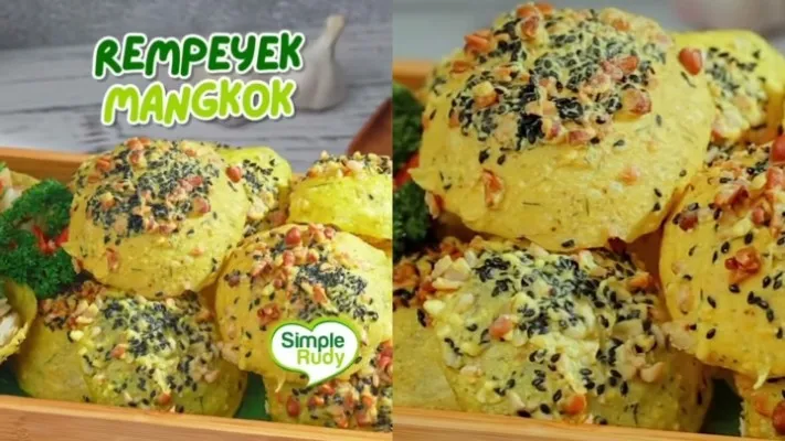 Resep rempeyek mangkok buatan koki kenamaan Rudy Choirudin. (Instagram: @rudychoirudin)