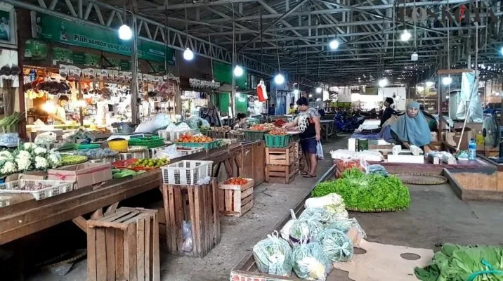 Kondisi Pasar Kranji di Bekasi Barat, Kota Bekasi. (Poskota.co.id/Ihsan Fahmi)