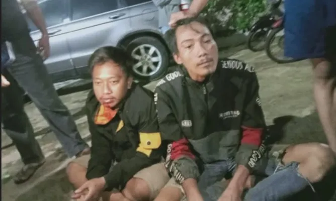 Dua Pencuri Rumah Kosong Diamankan Anggota Patroli Polsek Bojongsari.(Ist)