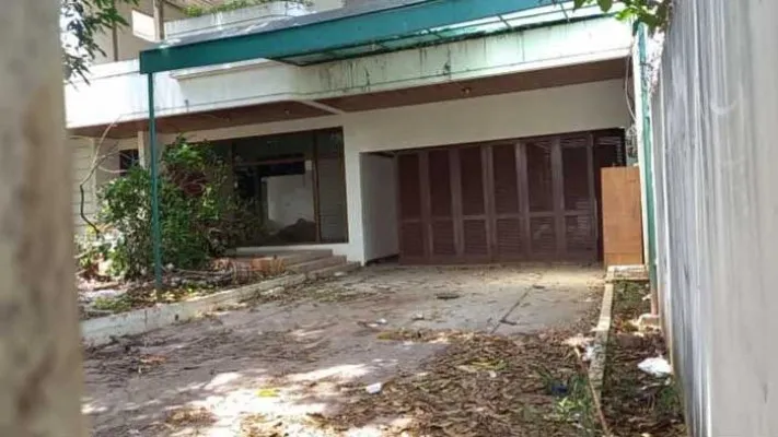 Rumah mewah yang dijarah tersangka.(cr01)