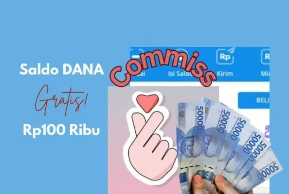 Anda Terpilih Sebagai Pemenang Saldo DANA Gratis Rp100 Ribu (Edited by Putri Aisyah Fanaha)