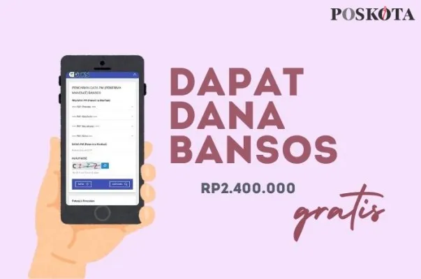 KPM bansos PKH 2024 dapat dana Rp2.400.000 per tahun. Cairkan uang melalui rekening KKS di bank penyalur atau PT Pos Indonesia. (Poskota.co.id/Della Amelia)