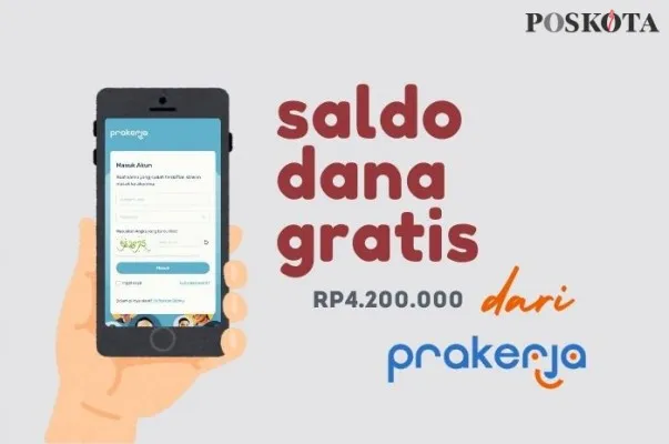 Dapatkan saldo dana gratis Rp4.200.000 dari Kartu Prakerja Gelombang 70. (Poskota.co.id/Della Amelia)