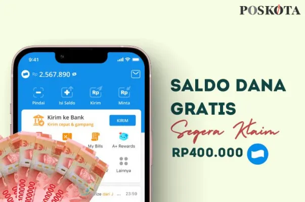 Ayo, mainkan 10 aplikasi penghasil uang tercepat dan klaim saldo DANA hingga Rp400.000 ke dompet elektronik. (Poskota/Della Amelia)