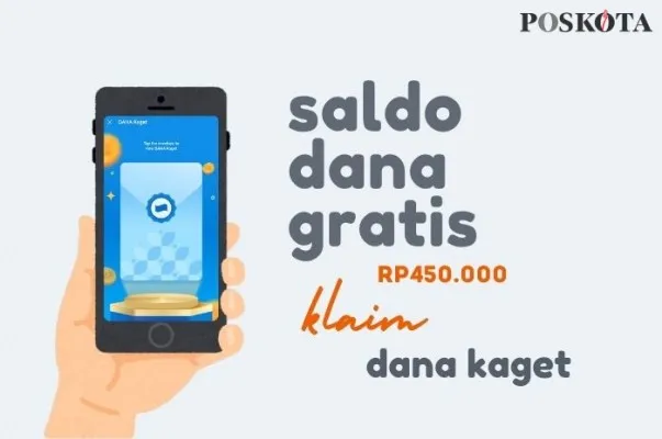 Dapatkan saldo DANA gratis dari link DANA Kaget Poskota di momen Idul Adha, Senin, 17 Juni 2024. (Poskota.co.id/Della Amelia)