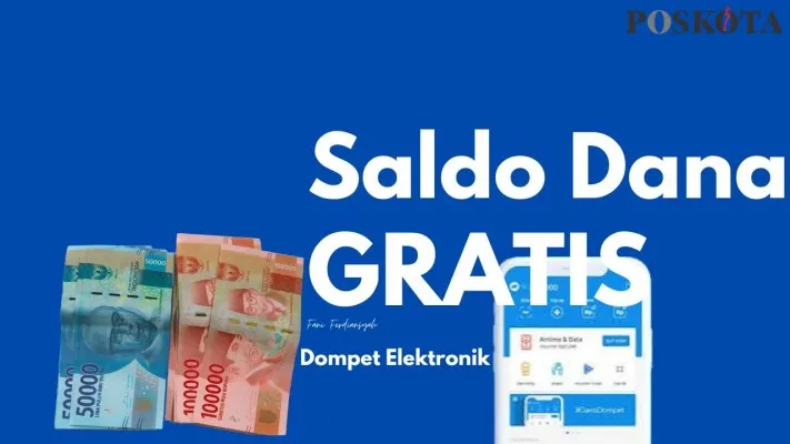 Saldo DANA Gratis Rp100.000 hari ini Selasa 15 Juli 2024 bisa diklaim dan langsung masuk dompet elektronik. (Poskota.co.id/Fani Ferdiansyah)