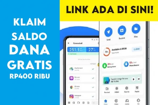 KABAR BAIK, Klaim Saldo DANA Gratis Rp400 Ribu Diperpanjang hingga April 2024, Ambil Link di Sini! (dana.id)