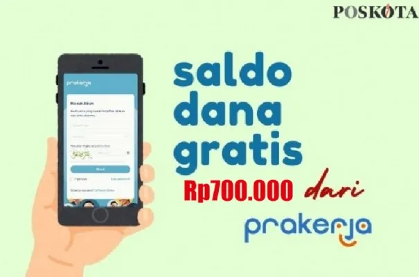 Saatnya kamu ambil saldo dana gratis insentif Prakerja Rp700.000 dan masukan ke dompet elektronik. (Ilustrasi/Poskota)