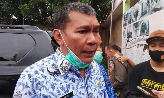 Ipiyanto: Kami meminta agar Pemkot Tangsel hanya membuang sampah baru yang setiap harinya, bukan yang sudah lama mengendap dan membusuk. (Foto/luthfi) 