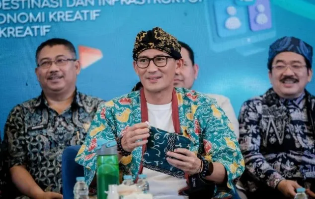 Menteri Pariwisata dan Ekonomi Kreatif (Menparekraf), Sandiaga Salahuddin Uno.(Ist)