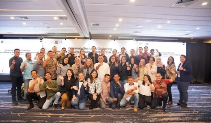 Peserta Corporate Secretary Gathering yang diselenggarakan PT Sarana Jaya.(Ist)