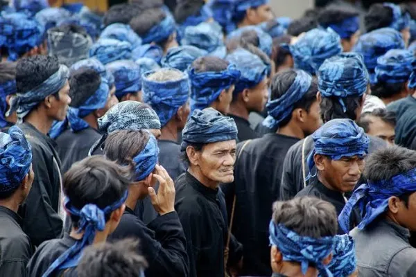 Seba Baduy di Lebak. (foto: ist)