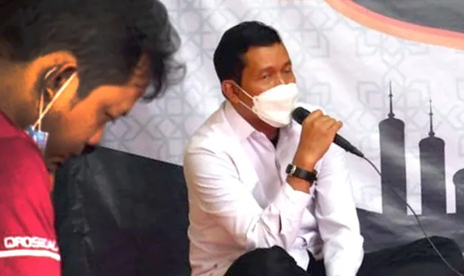 Kepala BKD Provinsi Banten Komarudin membenarkan Mukhtarom menjabat Plt sekda. (Foto/luthfi) 