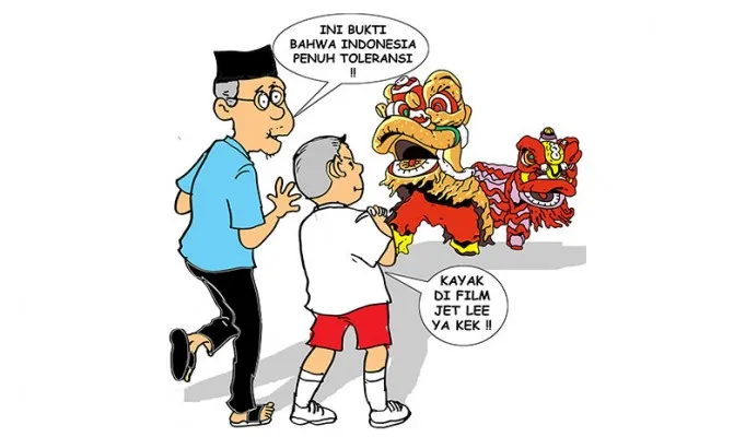 Toleransi tak sebatas ucapan, tanpa perbuatan. (Foto/ilust)