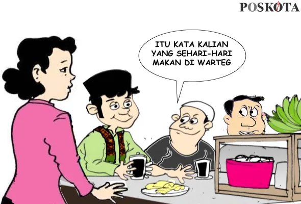 Obrolan Warteg: Berebut Gen Z dan Milenial. (Poskota/ Yudhi Himawan)