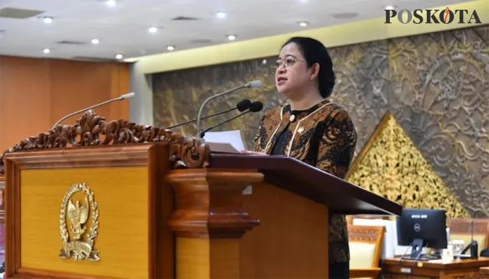 Puan Maharani saat  sidang Paripurna beberapa waktu lalu. (rizal)