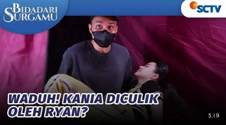 Sinopsis Bidadari Surgamu Hari Ini 20 Mei 2024 Episode 422 (Tangkap layar/YouTube SCTV)