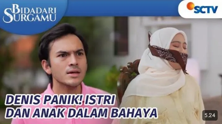 Sinopsis Bidadari Surgamu 6 Mei 2024: Gawat Surya Diculik dan Sakinah Disekap (Tangkap layar/Youtube/SCTV