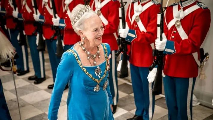 Ratu Margarethe II resmi turun tahta pada pertengahan Januari 2024. (Foto/Sky News)