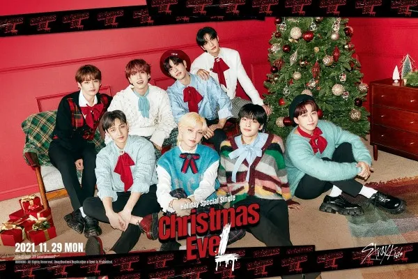 Lirik lagu Christmas EveL - Stray Kids yang cocok untuk temani menyambut Natal. (Foto/Soompi)