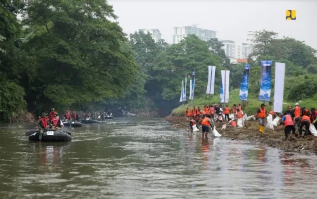 Road to Event World Water Forum ke-10 dalam rangka Memperigati Hari Sungai Nasional. (ist)