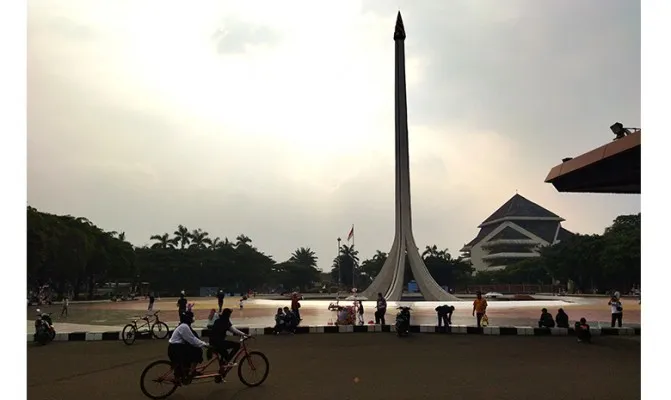 Bakalan diberlakukan kuota pengunjung TMII antisipasi lonjakan jelang libur Nataru tempat wisata. (Foto/cr02)