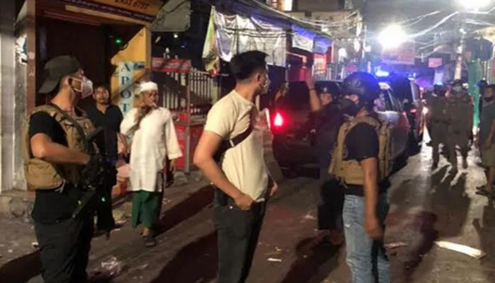 Polisi Bubarkan Aksi Tawuran Yang Terjadi Di Jalan Kota Bambu I, Palmerah, Jakarta Barat. (Ist)