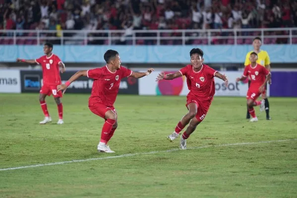 Timnas Indonesia U-16 saat tampil di Piala AFF U-16 2024. (PSSI.org)