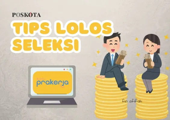 Berikut ini sejumlah tips lolos seleksi Kartu Prakerja untuk memastikan diri sebagai peserta di gelombang selanjutnya dana dapat saldo dana Rp4.200.000. (Foto: Canva/Edited By Fia Afifah)