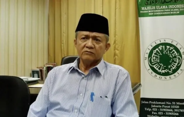 Wakil Ketua Umum MUI Anwar Abbas memberikan penjelasan mengenai dana zakat yang dikainkan dengan program MBG.(ist)