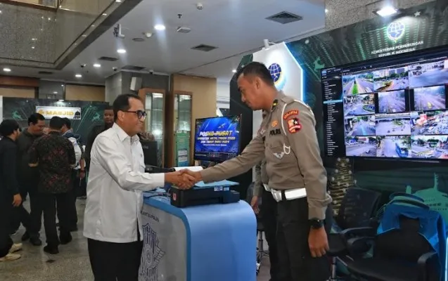 Menhub  Budi Karya Sumadi resmi menutup Posko Pusat Angkutan Natal 2023 dan Tahun Baru 2024..(ist)