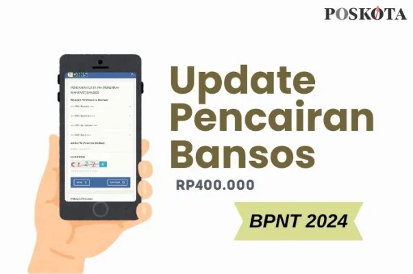 Dana bansos Rp400.000 BPNT telah cair merata ke KKS BNI, BRI, BSI dan Mandiri. (Poskota/Della Amelia)