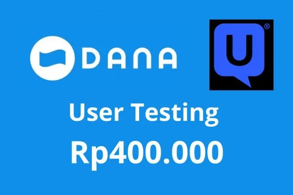 User Testing, aplikasi penghasil saldo dana gratis Rp400.000. (dok/Audie Salsabila Hariyadi)