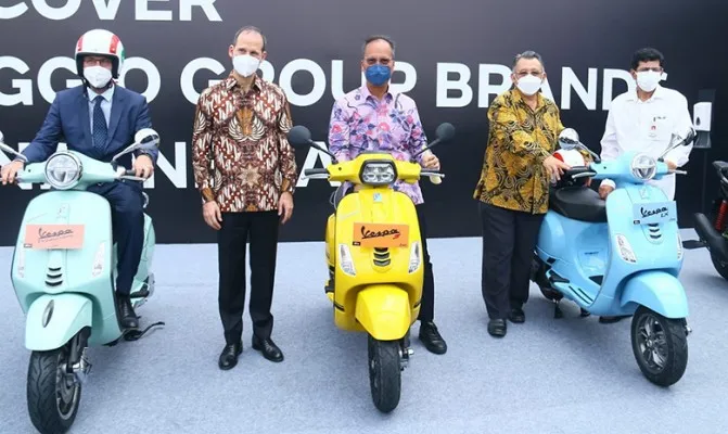 Piaggio bangun pabrik di Cikarang, Menperin: harga lebih murah? (Foto/kemenperin)